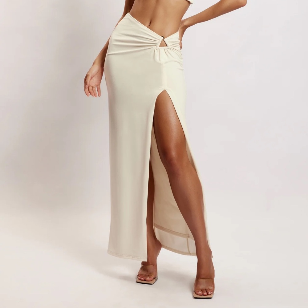 Meshki Side Split Maxi Skirt